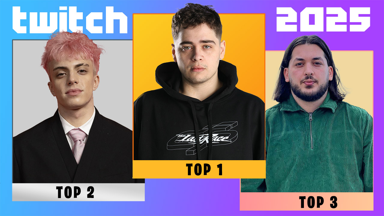 Classement : Top 20 Streamers français les plus regardés en 2025