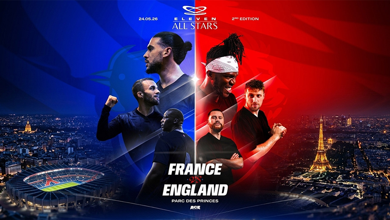 Eleven All Stars 2 : Le match France vs Angleterre organisé par Aminematue