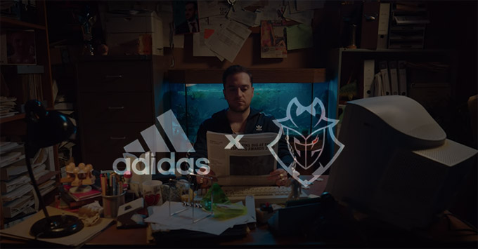 Adidas est le nouveau sponsor de G2 Esports