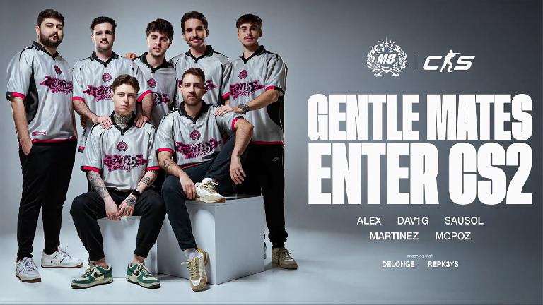 Gentle Mates se lance sur CS2 : que vaut leur nouvelle équipe ?