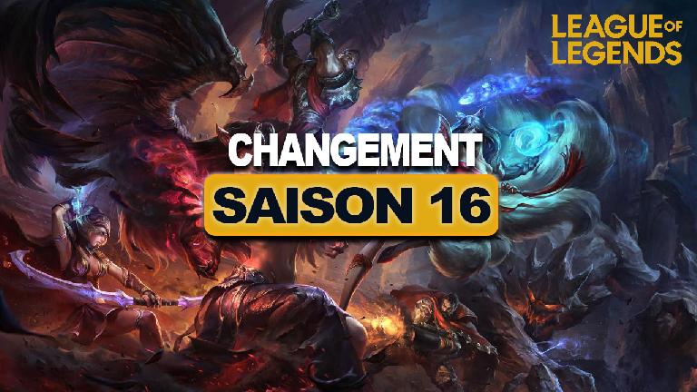 Saison 16 de LoL : Tous les changements majeurs pour 2026