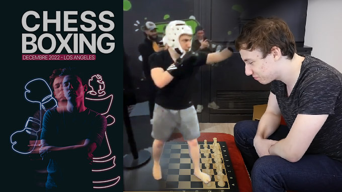 ChessBoxing : Le 2ème combat du streamer Sardoche sur Twitch