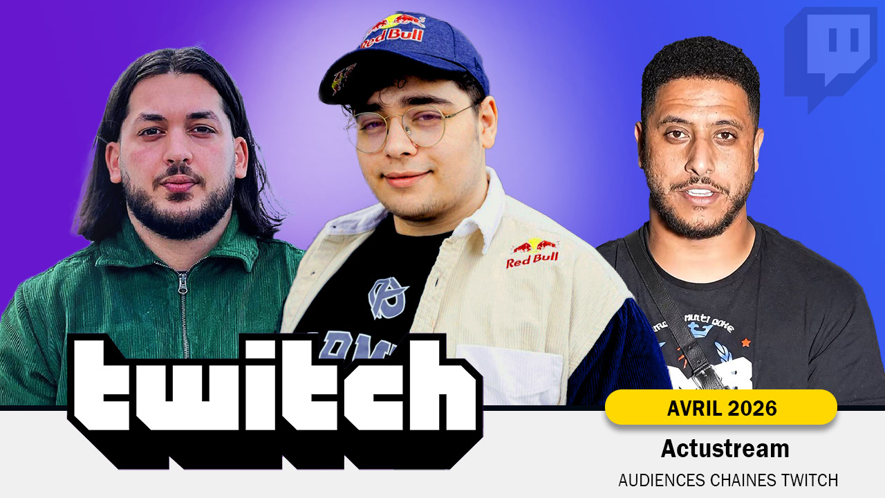 Classement Twitch : Audiences Top 20 Streamers (Avril 2026)