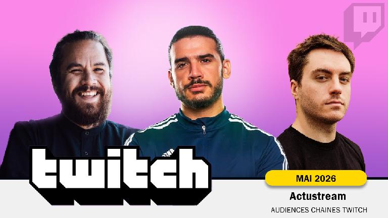 Classement Twitch : Audiences Top 20 Streamers (Mai 2026)
