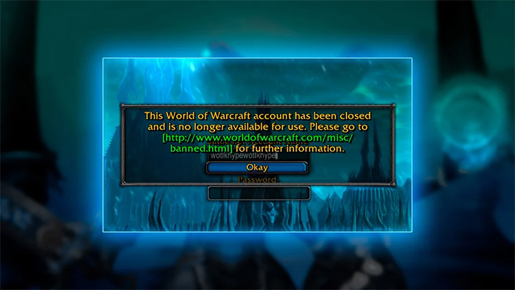 Vague de bannissement record World of Warcraft