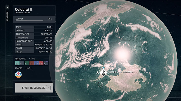 Celebrai II Starfield