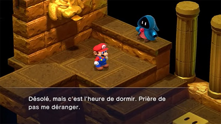 clé du temple de Langloute dans Super Mario RPG