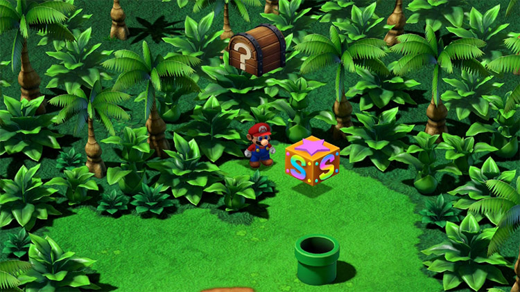 Coffre au trésor de L'Ile Yoster - Mario RPG