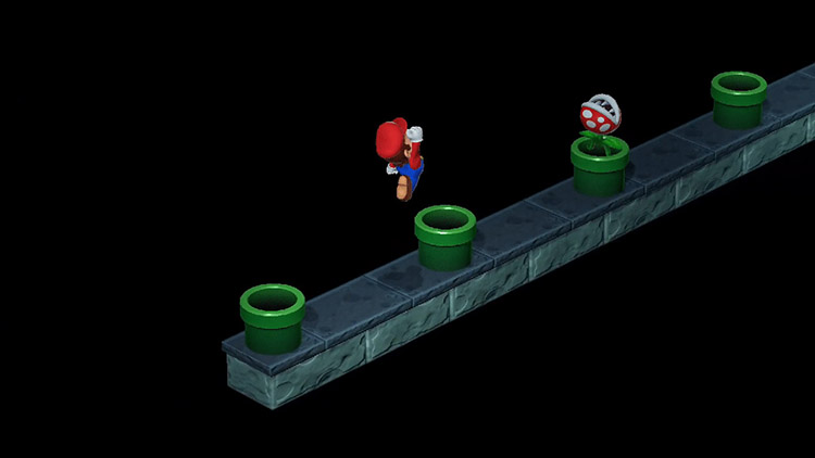 traverser Crypte aux Tuyaux - Super Mario RPG 