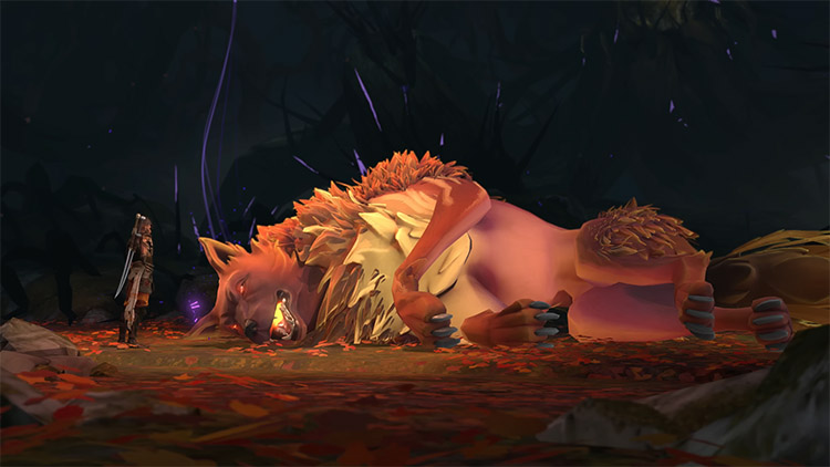 Kiana fin du boss Prince of Persia 