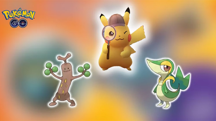 Pokémon Go Retour de Détective Pikachu - taches et récompenses