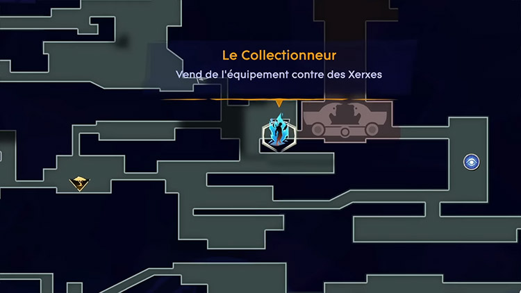 Emplacement du Collectionneur - Prince of Persia the lost Crown