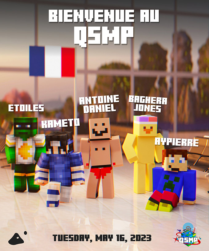 QSMP : Streamers français 