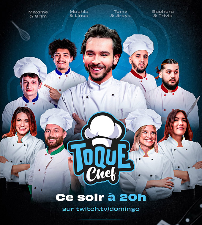 Toque Chef 2023 : Une nouvelle compétition culinaire de Domingo