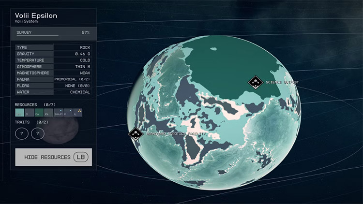 Planète Volii Epsilon