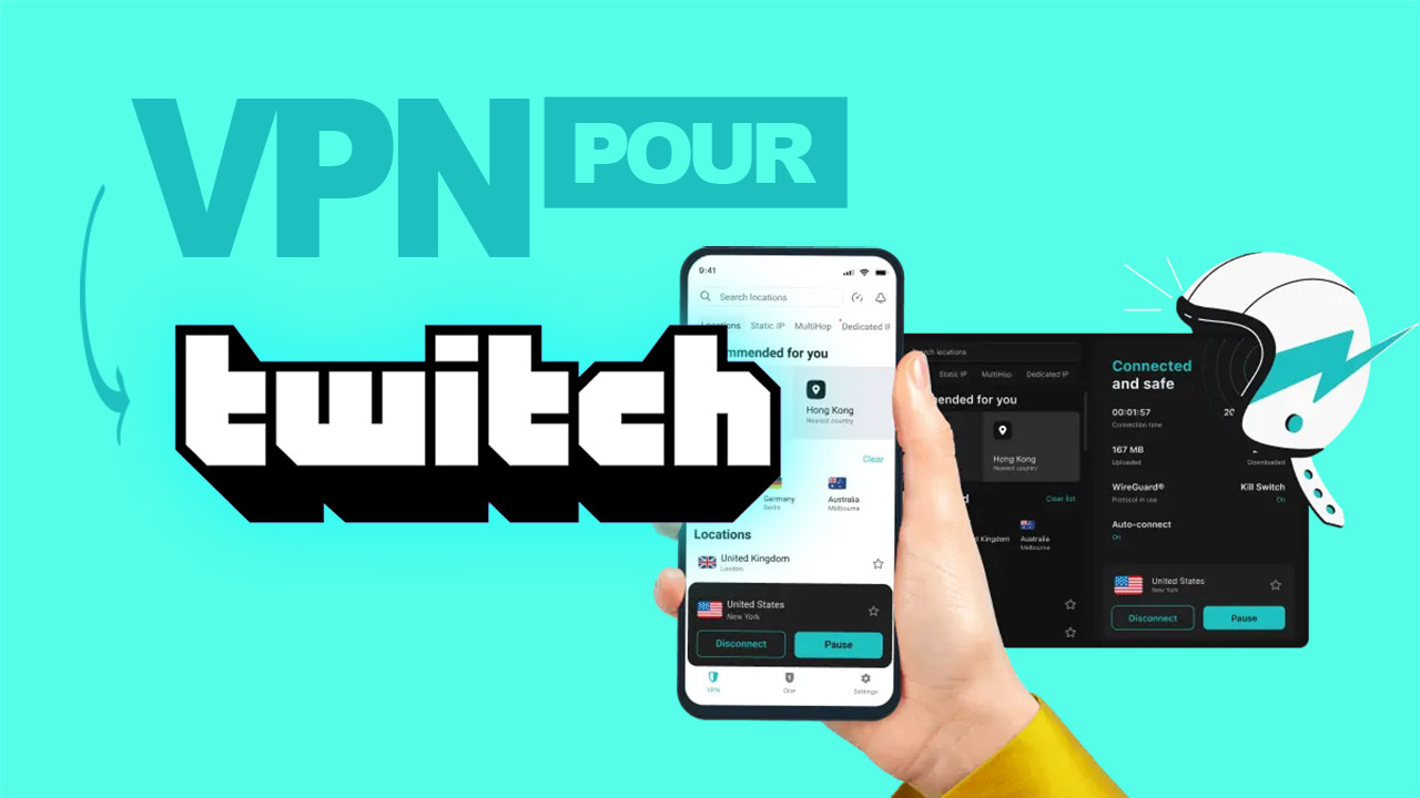 Utilisation VPN Twitch