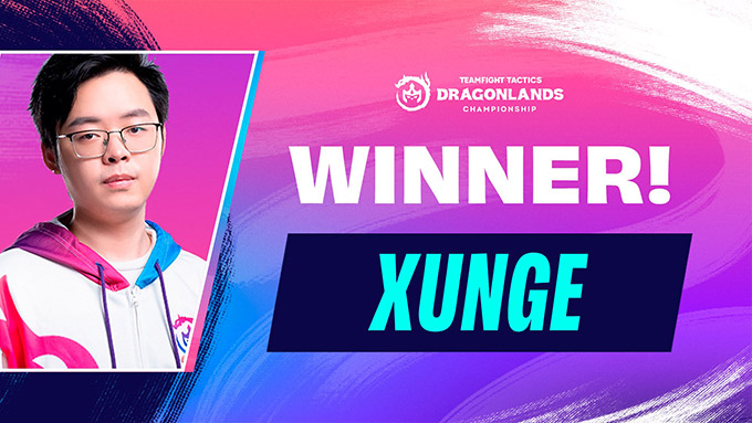 Joueur chinois XunGe est le championt du monde de TFT
