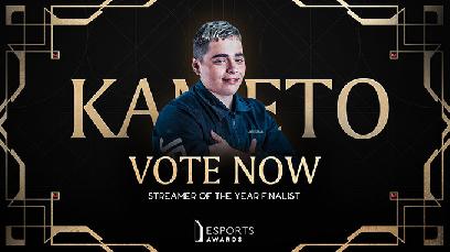 Kameto est nommé dans la catégorie « Streamer of the Year »