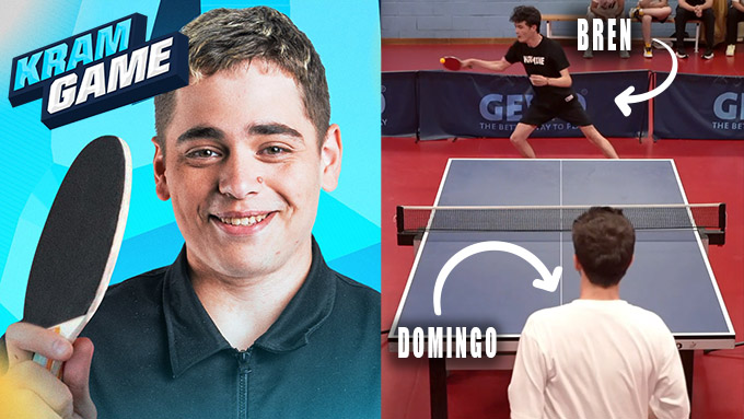 Kram Game : Bren remporte le tournoi de ping-pong face à Domingo