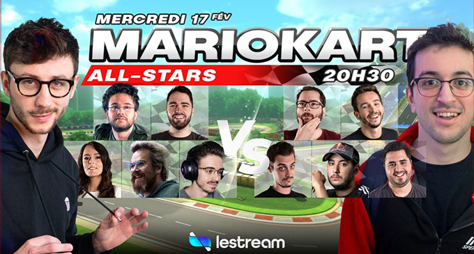 LeStream organise un tournoi Mario Kart All-Stars