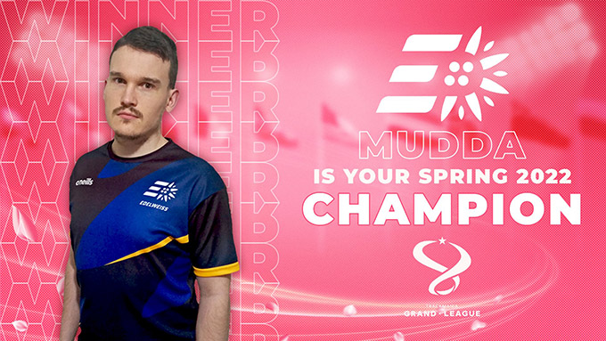 Mudda est le champion de la TGML Spring 2022