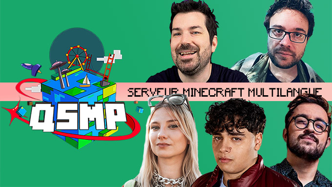 QSMP : Le serveur Minecraft multilingue mondial entre streamers