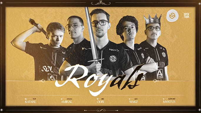 Royals : La nouvelle équipe LoL de Solary pour l