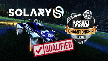 Qualification de Solary pour les LCS de Rocket League