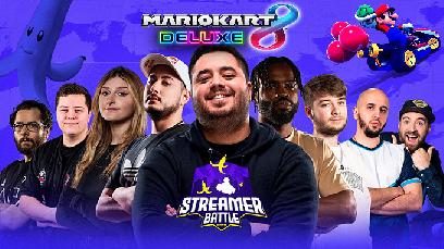Streamer Battle : 3e Édition sur Mario Kart en duo