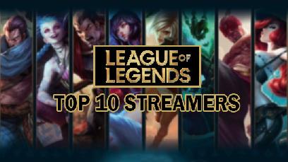 Top 10 des streamers francophones « League of Legends » sur Twitch